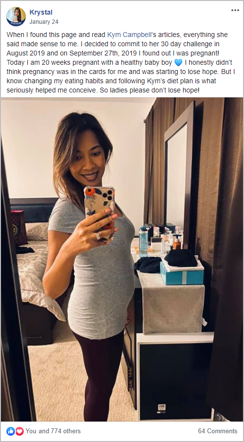 Krystal PCOS Pregnancy Success Story