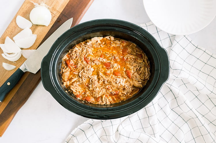 PCOS Recipe Pulled Pork in a crockpot