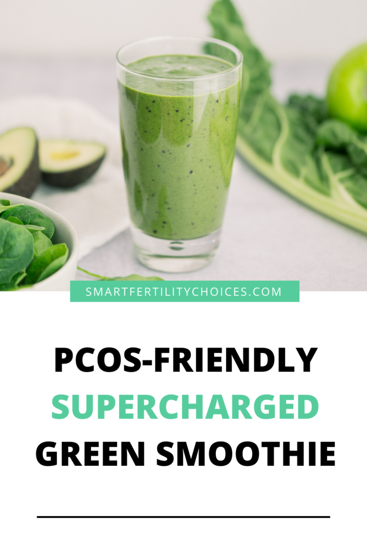 Supercharged Green Smoothie (PCOSFriendly)