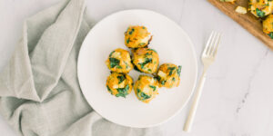 Spinach Chicken Poppers PCOS recipe