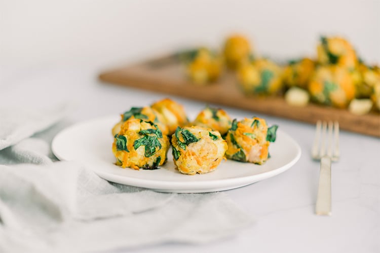 Spinach Chicken Poppers PCOS recipe