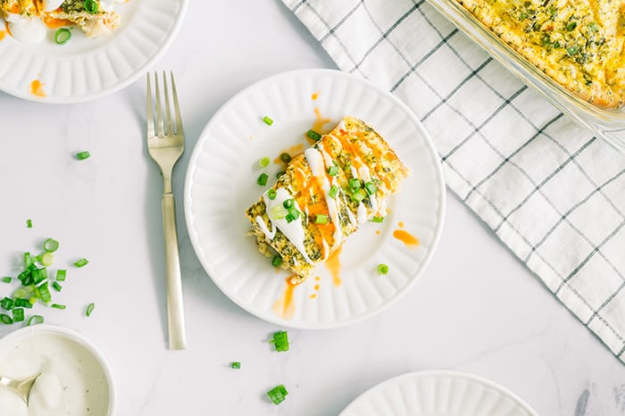 PCOS Breakfast Recipe Chicken Bake