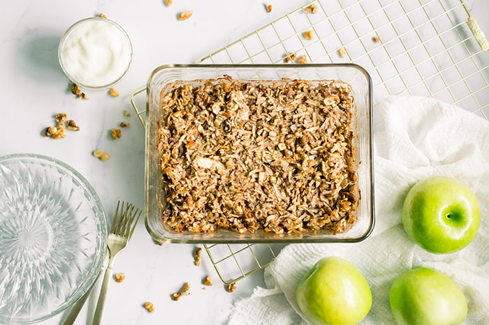 PCOS Breakfast Recipe Granola Bake