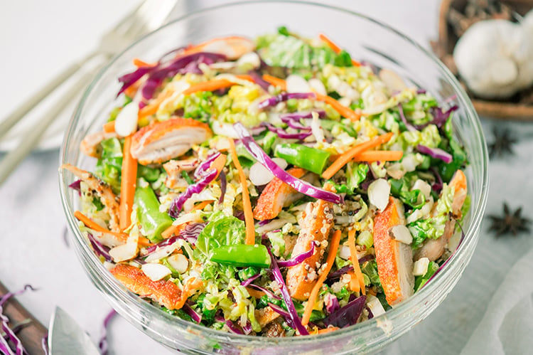 Asian Chicken Slaw (PCOS-Friendly)