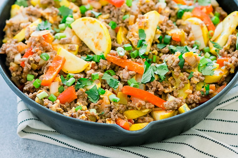 PCOS Breakfast Tex-Mex Skillet