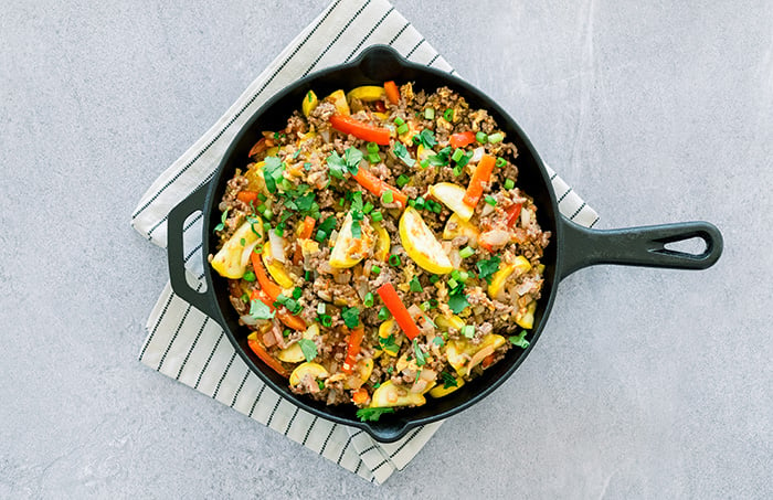 PCOS Breakfast Tex-Mex Skillet