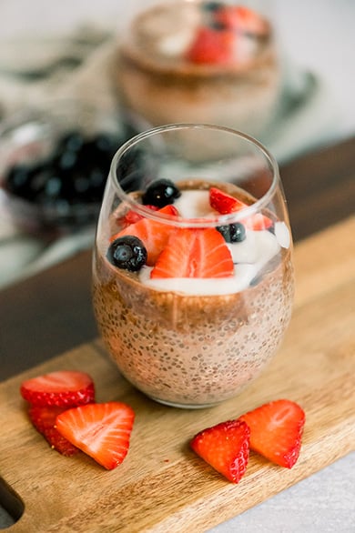 Chia Seed Parfait - Lovely Delites