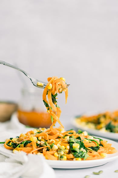 PCOS Salad Recipe Sweet Potato Noodle-2