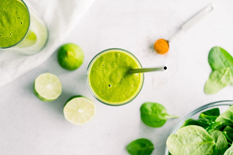 Spicy Veggie PCOS Smoothie