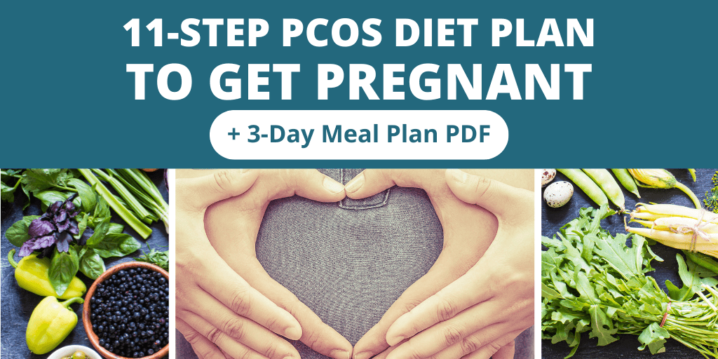 11 Step PCOS Diet Plan To Get Pregnant 3 Day Meal Plan PDF