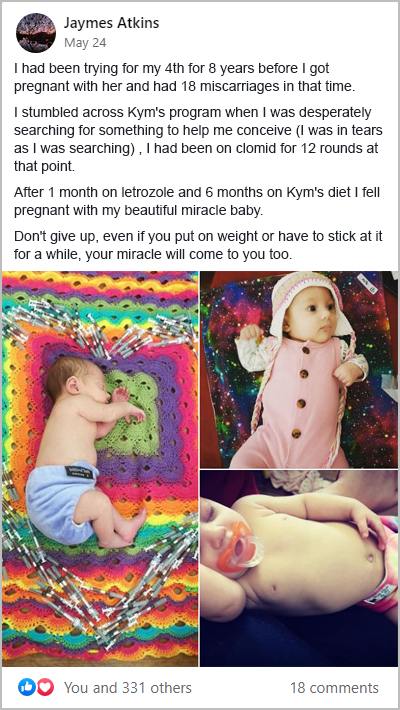 Jaymes PCOS Pregnancy Success Story